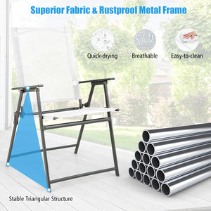 Sturdy and anti-rust metal frame for 330 lbs weight capacity<br>Non-slip foot pads for extra stability and floor protection<br>Folding design for easy storage and space-saving<br>Hassle-free to move as well thanks to the portable design<br>Keep them stabl