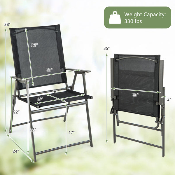 Sturdy and anti-rust metal frame for 330 lbs weight capacity<br>Non-slip foot pads for extra stability and floor protection<br>Folding design for easy storage and space-saving<br>Hassle-free to move as well thanks to the portable design<br>Keep them stabl