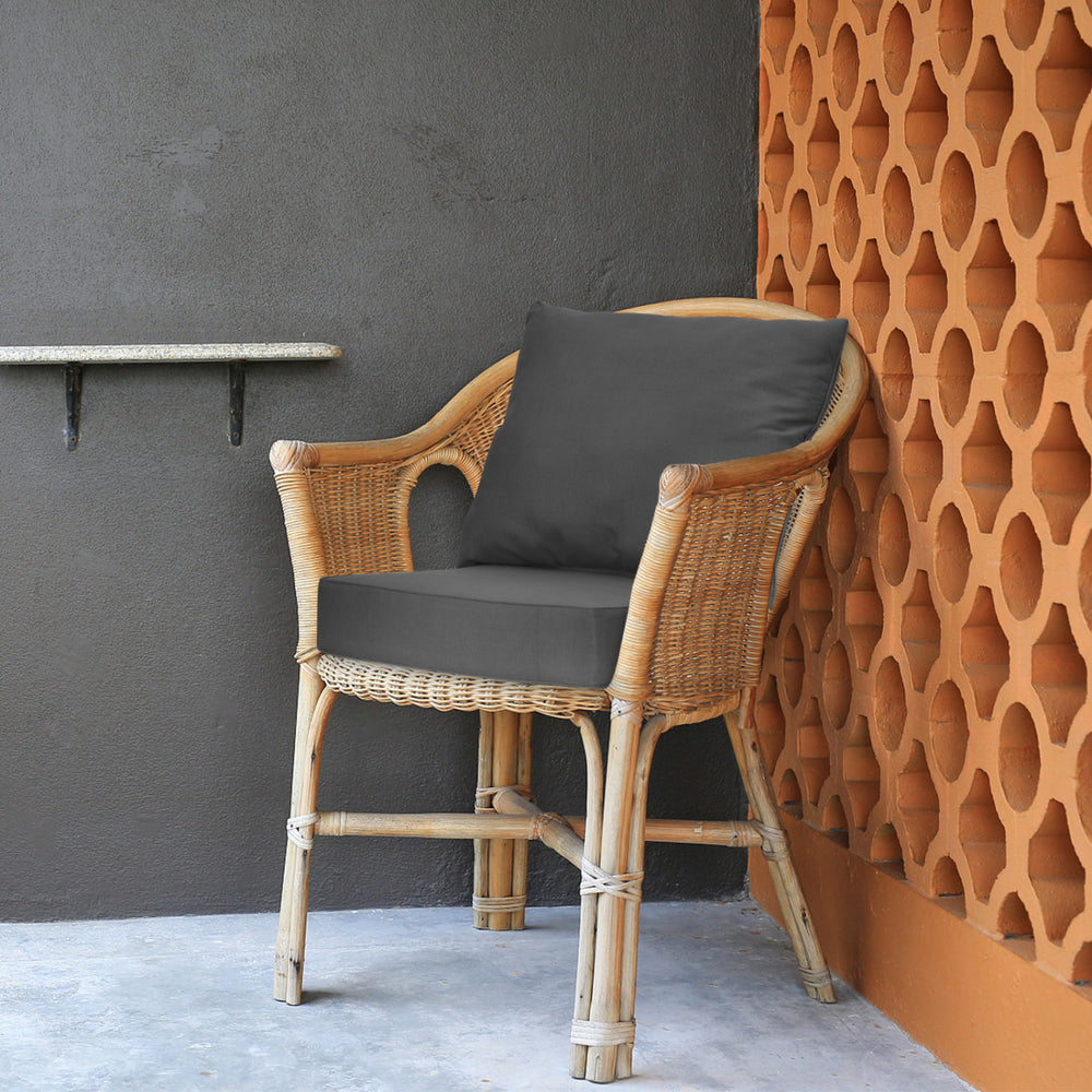 High resilience cotton for better sitting experience<br>Rope belts can firmly fix the seat cushion and are not easy to misplace during use<br>The thick and soft backrest can relieve waist soreness<br>The sun-proof function is ideal for both indoor and out