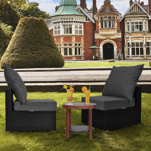 High resilience cotton for better sitting experience<br>Rope belts can firmly fix the seat cushion and are not easy to misplace during use<br>The thick and soft backrest can relieve waist soreness<br>The sun-proof function is ideal for both indoor and out
