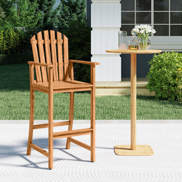 Maintain its high hardness and stability with solid acacia wood<br>Splinter-free surface for smooth and safe touch<br>Ensure reliable support for daily use with a 400 lbs strong loading capacity<br>Reinforced crossbars and adjustable foot pads for extra s