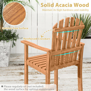 Maintain its high hardness and stability with solid acacia wood<br>Splinter-free surface for smooth and safe touch<br>Ensure reliable support for daily use with a 400 lbs strong loading capacity<br>Reinforced crossbars and adjustable foot pads for extra s