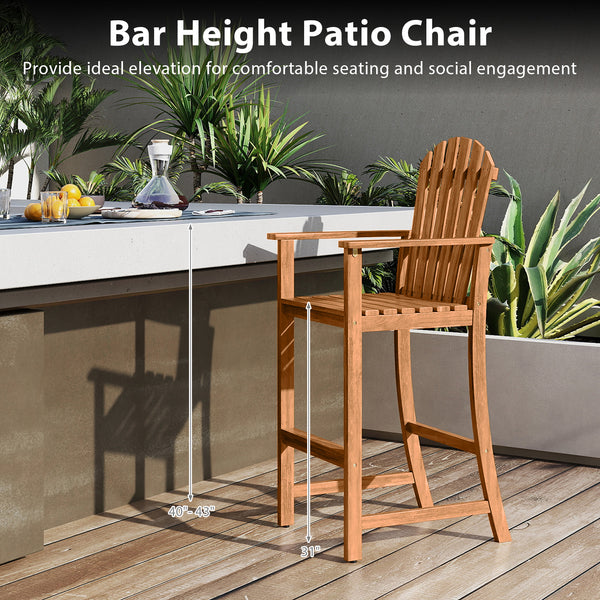 Maintain its high hardness and stability with solid acacia wood<br>Splinter-free surface for smooth and safe touch<br>Ensure reliable support for daily use with a 400 lbs strong loading capacity<br>Reinforced crossbars and adjustable foot pads for extra s
