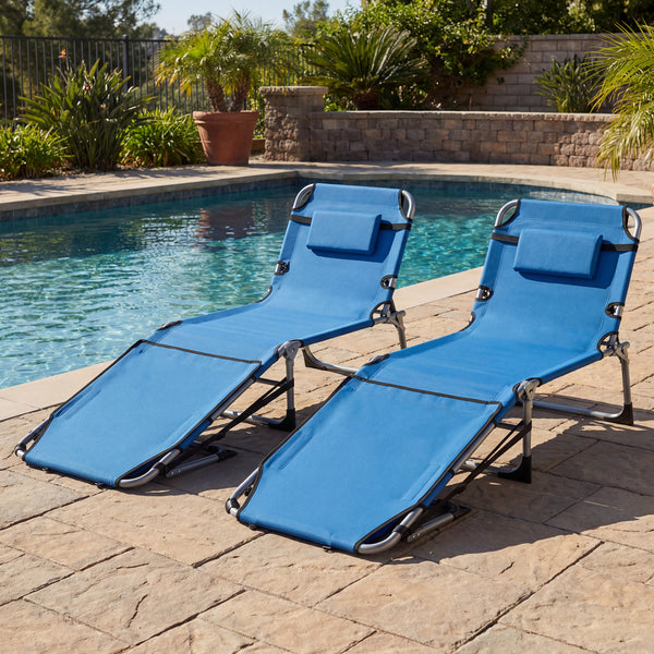 Face hole with U-shaped padding ensures comfortable lying face down<br>Arm openings provide additional relaxation during sunbathing<br>Face hole cover maintains cleanliness and offers more versatility<br>4-level adjustable backrest offers customizable rec