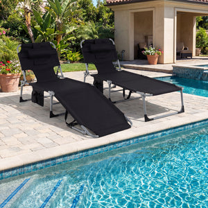 Face and arm slots for comfortable face-down lounging<br>Adjustable backrest ensures personalized reclining positions<br>Compact folding design makes it easy to transport and store<br>Equipped with a carry strap to facilitate mobility<br>Removable pillow 