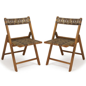 Solid teak construction easily can provide years of reliable support<br>A stable triangular structure for confidently supporting up to 400 pounds<br>Stay breathable and sun-protective with hand-woven PE rattan<br>A 110-degree contoured and angled back ens