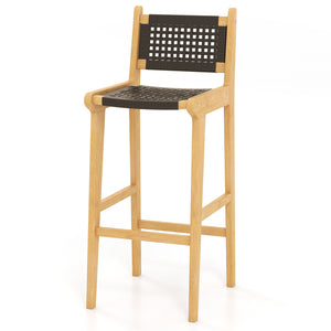 Indonesian teak wood offers perfect sturdiness and durability<br>Superior materials include premium PE rattan that is tear-proof and elegant<br>Boasts an inclined backrest that encourages proper posture<br>Designed with an elevated footrest for comfortabl