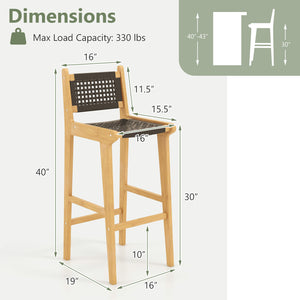 Indonesian teak wood offers perfect sturdiness and durability<br>Superior materials include premium PE rattan that is tear-proof and elegant<br>Boasts an inclined backrest that encourages proper posture<br>Designed with an elevated footrest for comfortabl