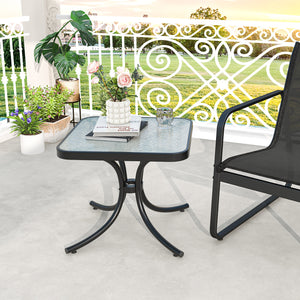 Reliable materials and stable construction provide great support<br>Fix ring can enhance the structure <br>Spacious table top provide extra storage space<br>Tempered glass is scratch resistant<br>Rounded corners can protect people from injury<br>Easy-to-c
