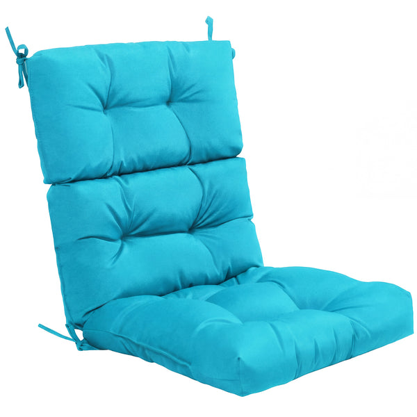 Superior sponge offers comfortable and soft sitting experience for you <br>Woven suede bedford cord provides smooth feeling and extra comfort <br>Convenient for you to suit different furniture with three-fold design <br>High quality string ties are not ea