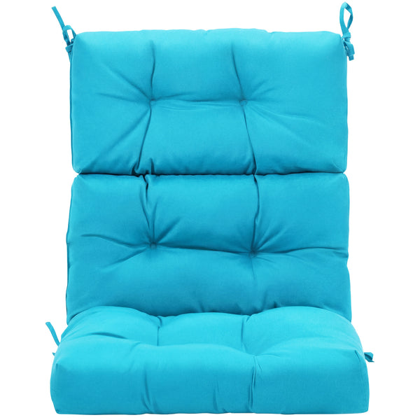 Superior sponge offers comfortable and soft sitting experience for you <br>Woven suede bedford cord provides smooth feeling and extra comfort <br>Convenient for you to suit different furniture with three-fold design <br>High quality string ties are not ea