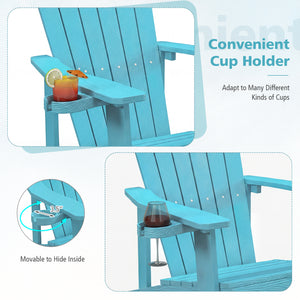 All weather and solid HIPS can last for a long time in outdoors<br>Wide seat provides comfortable sitting experience <br>Equipped with ergonomic armrests to relax your arms<br>High slanted backrest fits the curve of the human back<br>304 stainless steel s