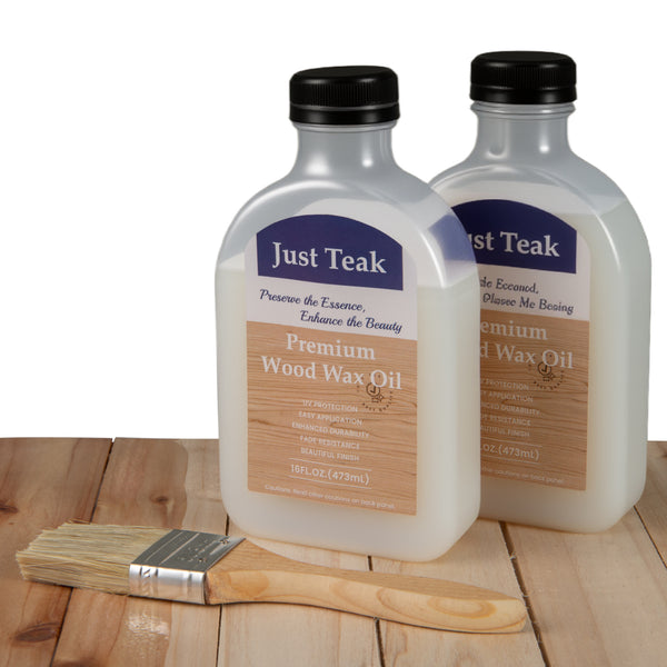 Restore and keep the natural beauty of wood<br>Beautiful finish to enhance the wood grain and color<br>Wood wax oil ensures sun protection and fade resistance<br>Boasts easy application  such as boat decks  fencing  unfinished or bare teak<br>Clear oil wi
