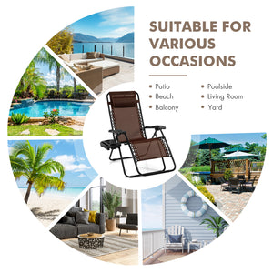 High quality and brand new<br>Steel tubes frame  durable and sturdy<br>Incline and adjustable back to fit your body<br>A removable headrest comes with to add comfort<br>With a removable cup and magazine holder<br>Lightweight and easy for transporting<br>W