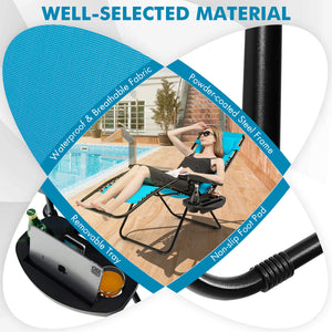 High quality and brand new<br>Steel tubes frame  durable and sturdy<br>Incline and adjustable back to fit your body<br>A removable headrest comes with to add comfort<br>With a removable cup and magazine holder<br>Lightweight and easy for transporting<br>W