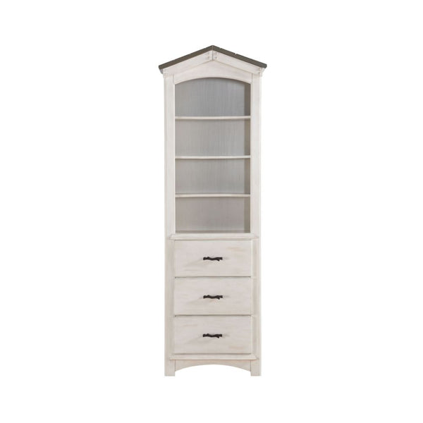 Tree House - Bookshelf - Weathered White & Washed Gray