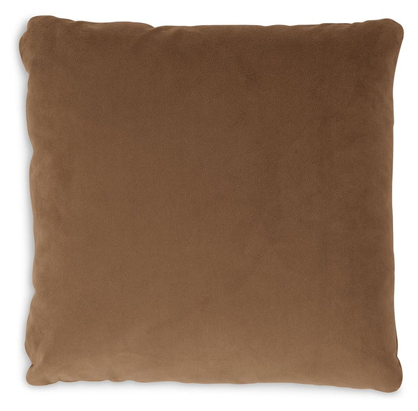 This pillow is made for lovers of luxe style and velvety comfort. Decadently soft in a shade of honey, itâ€™s an unassuming way to dress up your contemporary decor. Pair this pillow with pieces from the same palette, or use it to add a hint of color to a 
