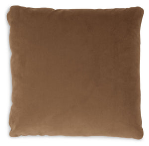 This pillow is made for lovers of luxe style and velvety comfort. Decadently soft in a shade of honey, itâ€™s an unassuming way to dress up your contemporary decor. Pair this pillow with pieces from the same palette, or use it to add a hint of color to a 