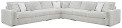 Donâ€™t want to sacrifice standout style for majorly cozy seating? This sectional pairs bold character with sink-in comfort. Its retro-cool jumbo cord over feather-blend cushions creates a luxuriously soft lounging experience. With this sectional, you can