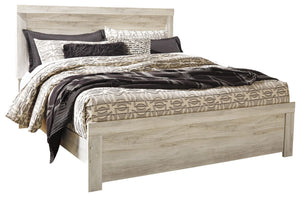 Bellaby - Whitewash - King Panel Bed