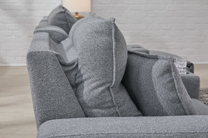  youâ€™re all about low-maintenance lounging. With the performance fabric on this power reclining sectional with chaise