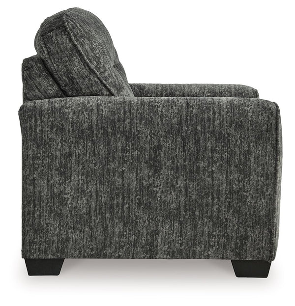 Lonoke - Gunmetal - 2 Pc. - Chair And A Half