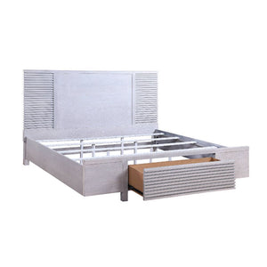 Aromas - Queen Bed - White Oak