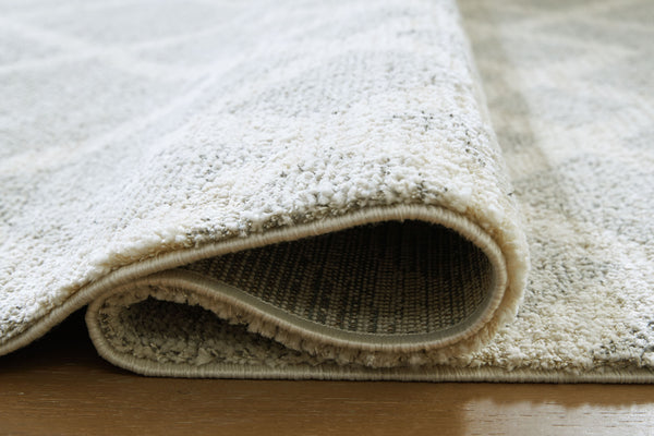 Unawick - Gray / Ivory - Large Rug