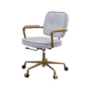 Siecross - Office Chair - Vintage White Finish