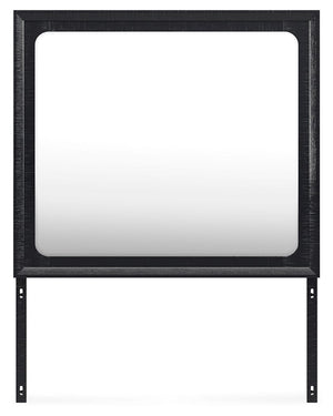 Londer - Black - Bedroom Mirror