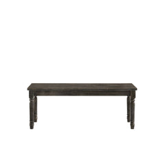 The Claudia II Bench will anchor any dining area in effortless style. This bench features a wood seat and legs and is perfect for weekday meals and family gatherings alike. The versatile bench features turned legs, creating a classic design that has timel