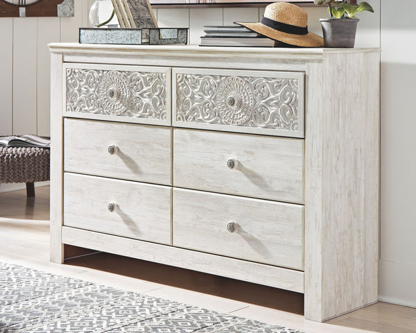 Paxberry - Whitewash - Dresser