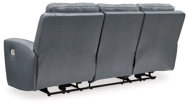 Mindanao - Steel - 2 Pc. - Power Reclining Sofa
