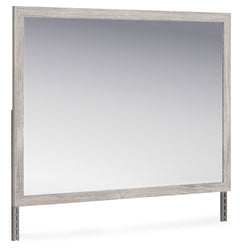 Craft a contemporary hideaway without breaking the bank. Elegant in a refined neutral hue, this mirror brings sleek style to your space. The sheer simplicity of its profile frames the glass stunningly. With this decorative piece, a bedroom brimming with l