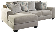 Master the art of cool, clean-lined styleâ€”loaded with sumptuous comfortâ€”with this sectional. Plush and posh, the decidedly contemporary seating is dressed to impress with wedge-cut track armrests and box cushions for a minimalist-chic aesthetic. Desig