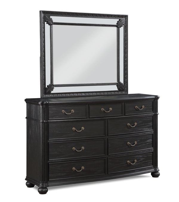 Kingsbury - King 4 Piece Bedroom Set - Black