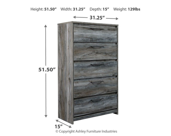  King Panel Bed with 2 Storage Drawers