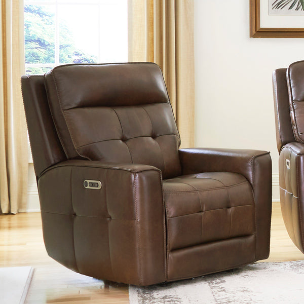 Canterbury - Power Reclining Zero Gravity Sofa And 2 Recliners - Acorn