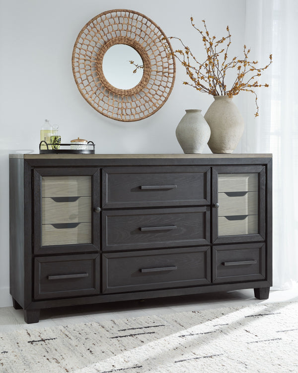  King Panel Storage Bed
