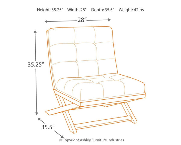 Sidewinder - Brown - Accent Chair