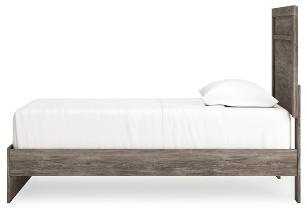 Ralinksi - Gray - Twin Panel Bed