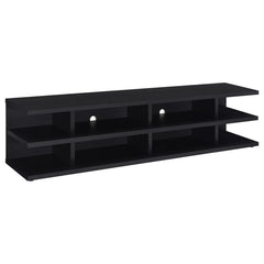 This expansive entertainment center transforms your living room, serving as a TV console, media console, and entertainment unit all in one sleek piece. Its 78-inch profile, engineered wood core, and scratch-resistant and eco-friendly laminate veneer ensur