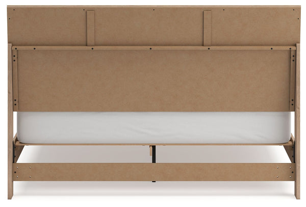 Cielden - Two-tone - King Panel Bed