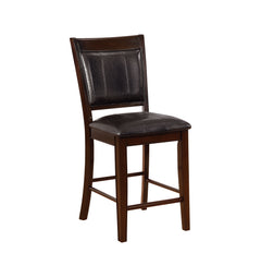 Upgrade your dining space with this luxurious counter height dining set, designed for both style and comfort. The set features a rich espresso finish that exudes sophistication, making it a perfect centerpiece for any dining room. The table boasts a spaci
