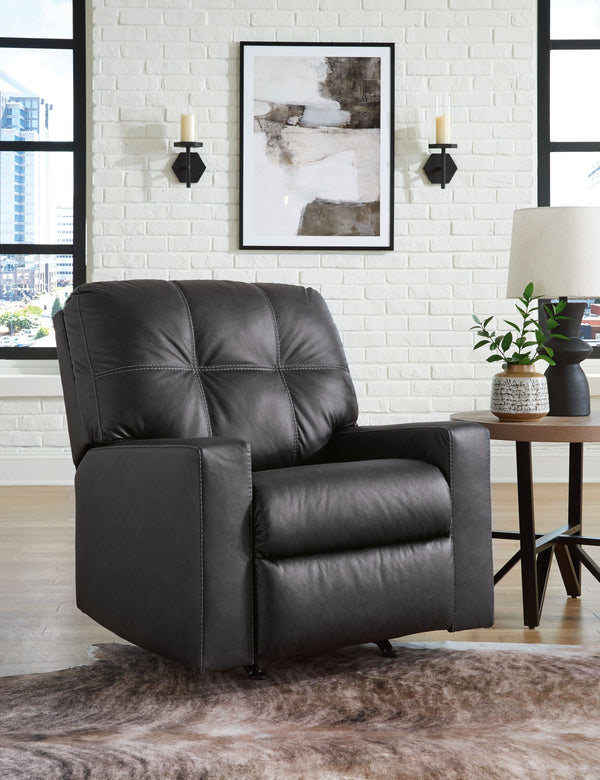  expertly pairing with your existing aesthetic. And its simple pull tab motion gets you reclining in no time.