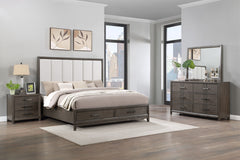 The Landon 4-Piece Wood Platform Bedroom Set seamlessly blends durability, style, and practicality, making it a standout addition to any bedroom. Constructed from solid Pine, high-quality engineered woods, and genuine Mindi wood veneers, this set is desig