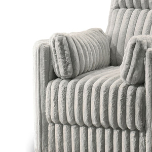 Embrace - Swivel Accent Chair - Light Gray