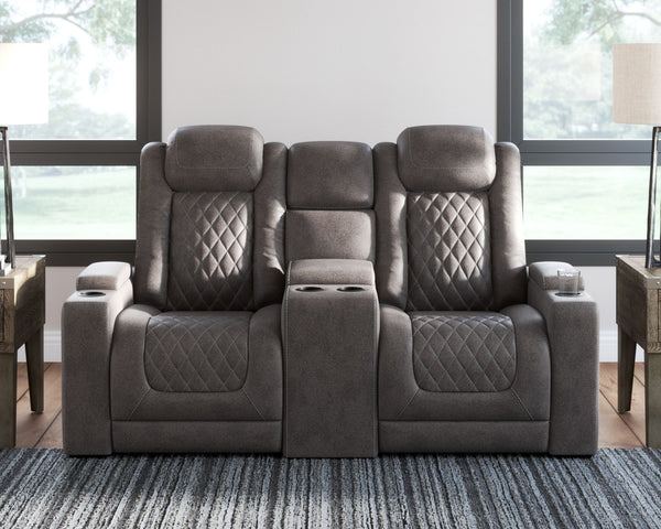  this fully loaded power reclining sofa makes it so easy to social distance and make home your