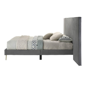 Muilee - Eastern King Bed - Gray