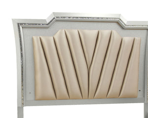 Kaitlyn - California King Bed - PU & Champagne